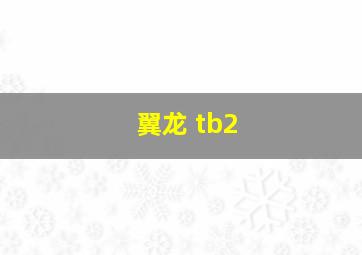 翼龙 tb2